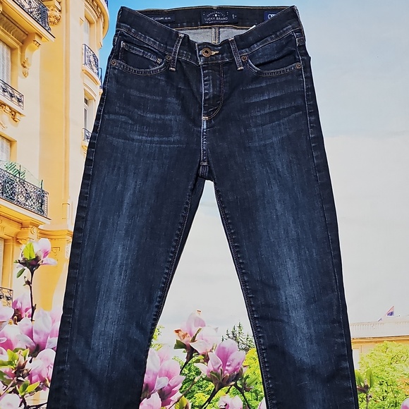 Lucky Brand Skinny Jeans in Dark Indigo Size 0/25 - Picture 3 of 7